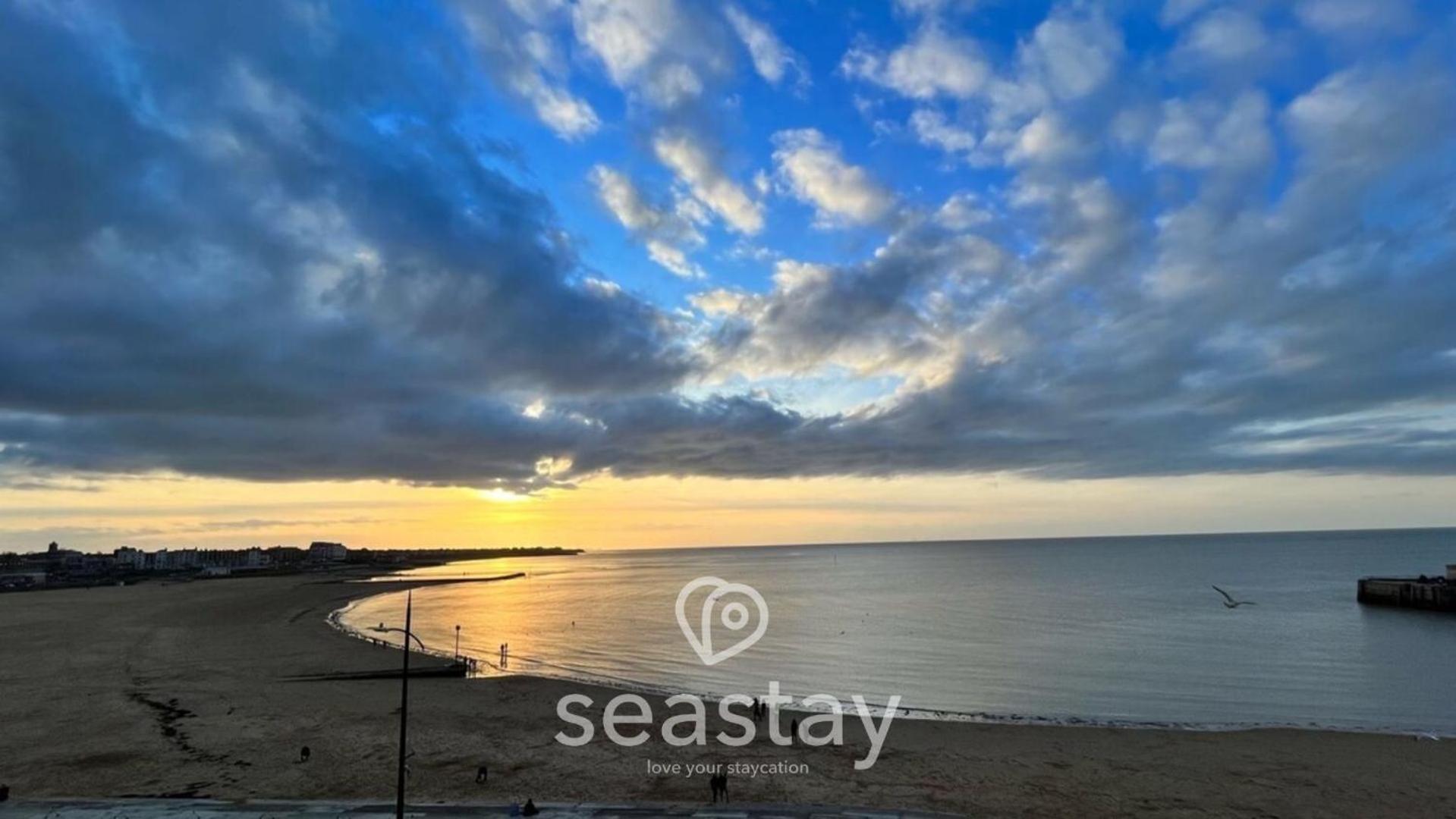 Sea Garden Ramsgate Sleeps4 Parking Amazing Views公寓 外观 照片